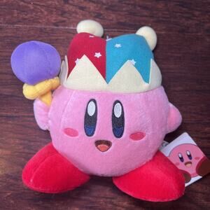Kirby Jester? Marx? Mirror? Plush tagged Nintendo World Store New York NWT